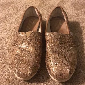 Toms - Rose Gold Sequins